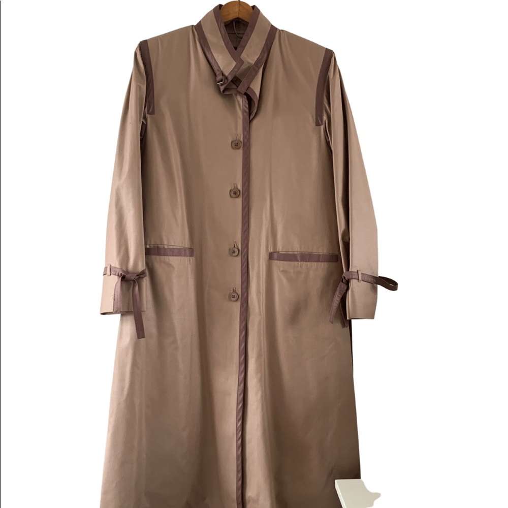 Vintage Mauve London Fog Trench Coat